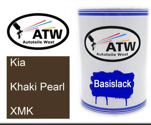 Kia, Khaki Pearl, XMK: 500ml Lackdose, von ATW Autoteile West.